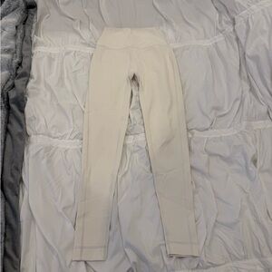 SET Active Cream High-Waisted Leggings